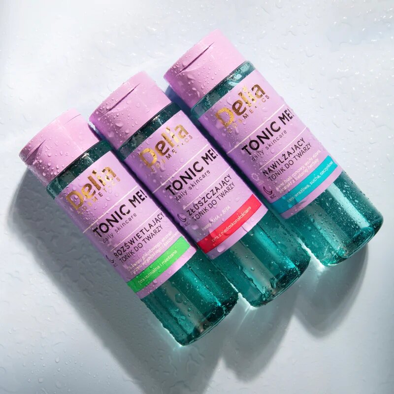 Delia Cosmetics Tonic Me! hidratáló tonik Nappali és éjjeli ápolás 200 ml