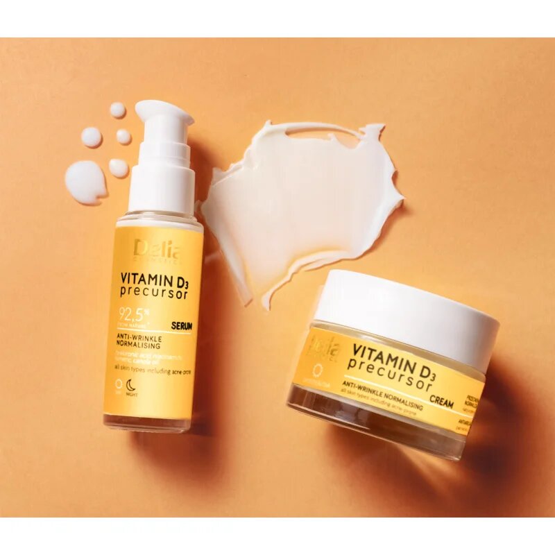Delia Cosmetics Vitamin D3 Precursor ránctalanító szérum 30 ml