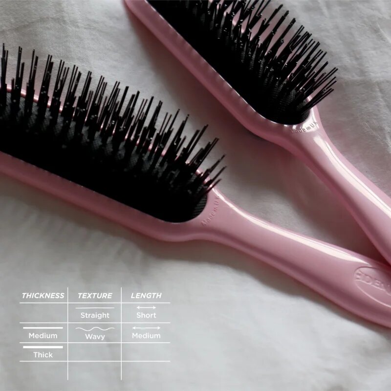 Denman Detangling D90 The Mini Detangler hajkefe a könnyű kifésülésért Pink Crush 1 db