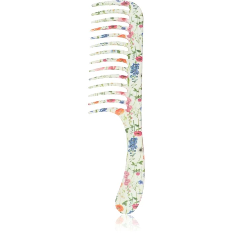 Denman Floral Fantasies D28 Wide Tooth Detangler Comb fésű 1 db