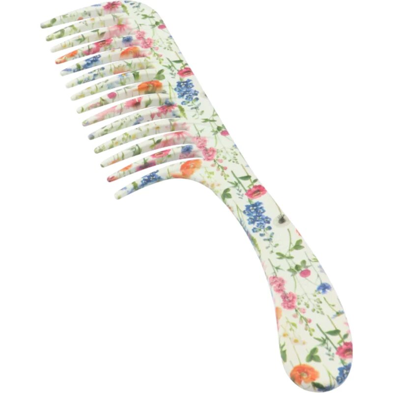 Denman Floral Fantasies D28 Wide Tooth Detangler Comb fésű 1 db