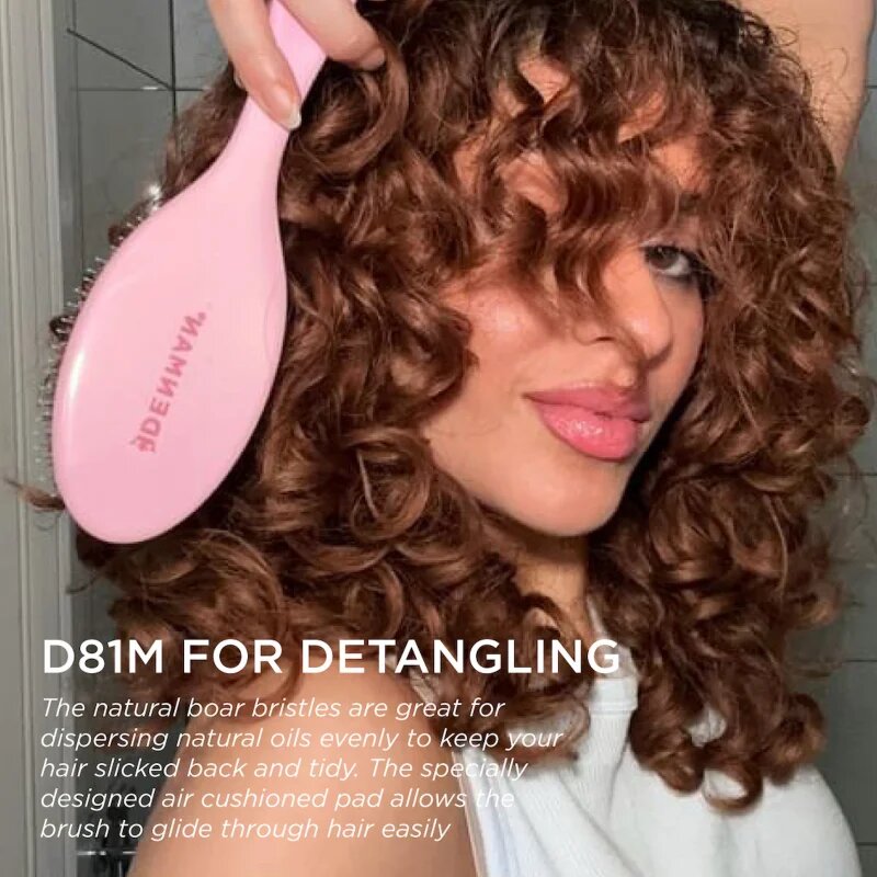 Denman Style D81M Style and Shine Brush kefe hajegyenesítésre Pink Crush 1 db