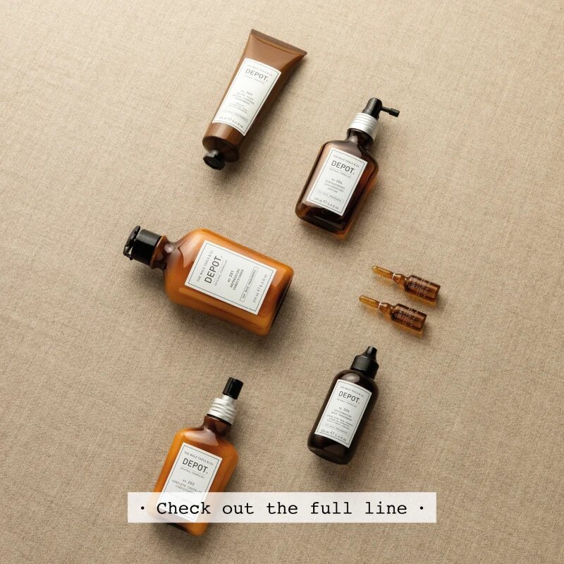 Depot 200 HAIR TREATMENTS NO. 203 REFRESHING HAIR & SCALP FRAGRANCE hajspray minden hajtípusra 20 ml