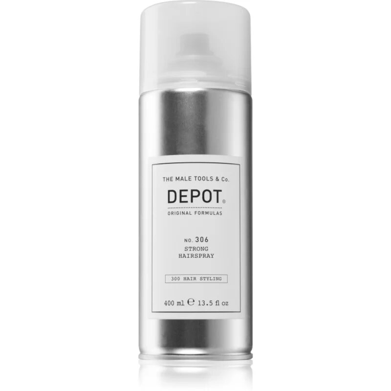 Depot 300 HAIR STYLING NO. 306 STRONG HAIRSPRAY hajlakk erős fixálással 400 ml