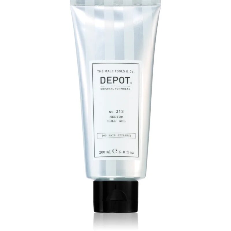 Depot 300 HAIR STYLING NO. 313 MEDIUM HOLD GEL hajzselé a formáért és a fixálásért 200 ml