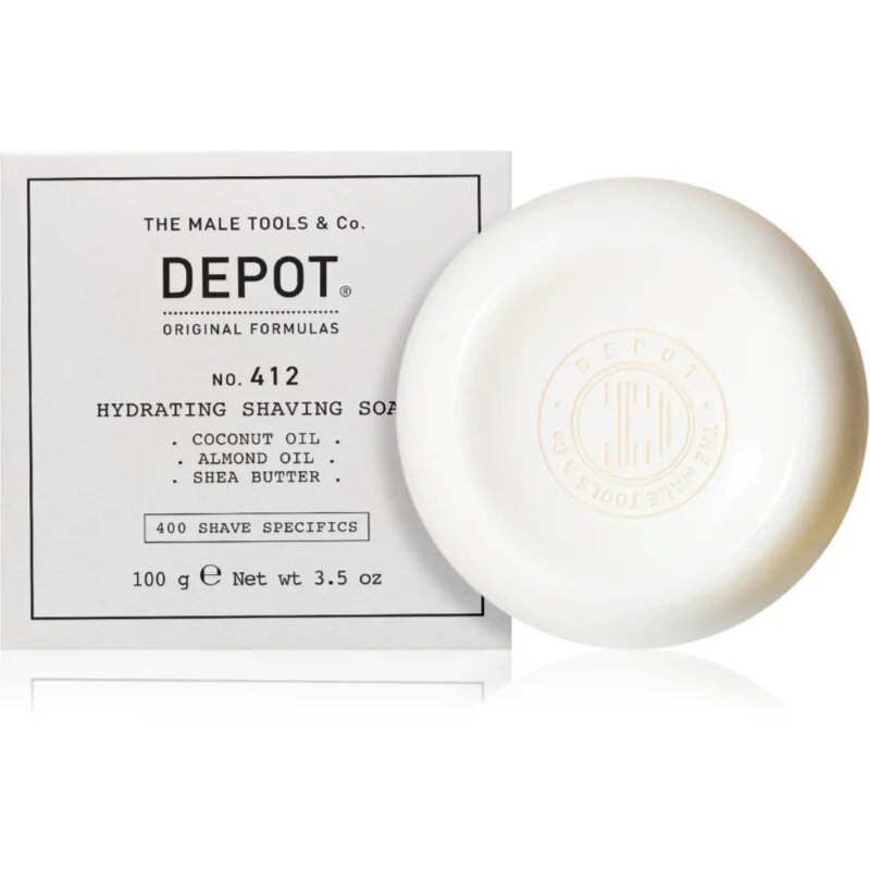 Depot 400 SHAVE SPECIFICS NO. 412 HYDRATING SHAVING FOAM hidratáló szappan borotválkozáshoz 100 g