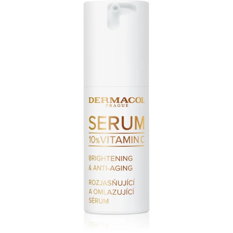 Dermacol 10% Vitamin C Serum bőrélénkítő szérum C-vitaminnal 30 ml