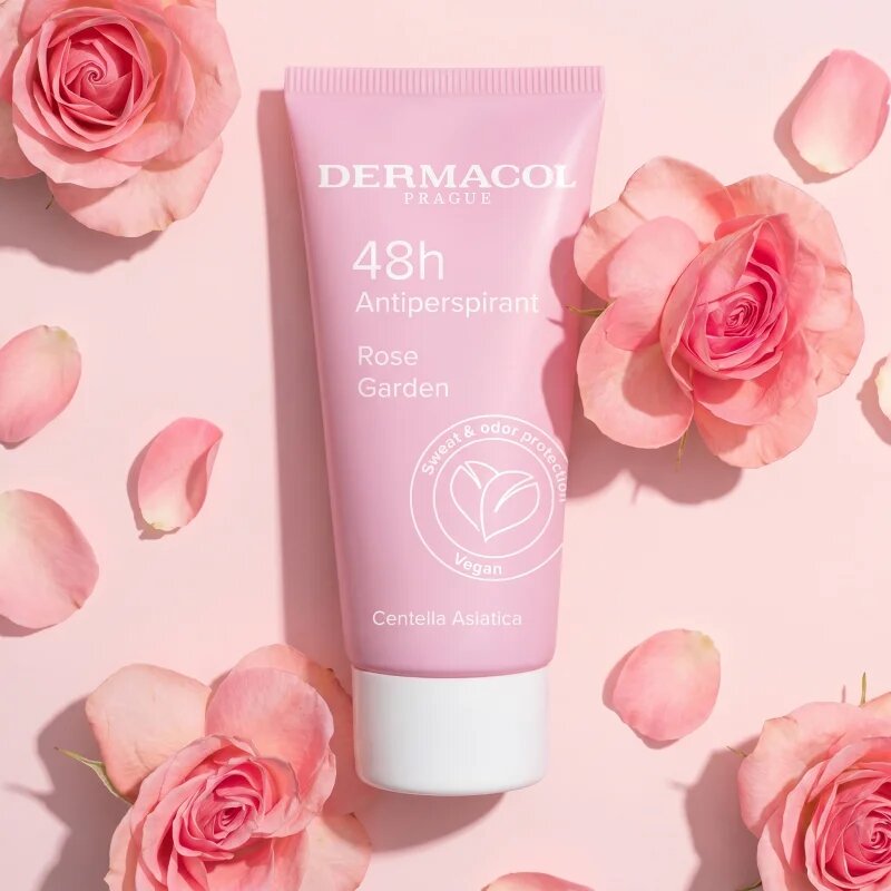 Dermacol 48h Antiperspirant krémes izzadásgátló nyugtató hatással illatok Rose Garden 50 ml