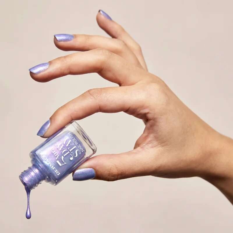 Dermacol 5 Day Stay Aura hosszantartó körömlakk gyöngyházfényű árnyalat 71 Ocean Mist 11 ml
