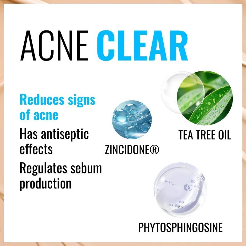 Dermacol Acne Clear intenzív ápolás a problémás bőrre parfümmentes 15 ml