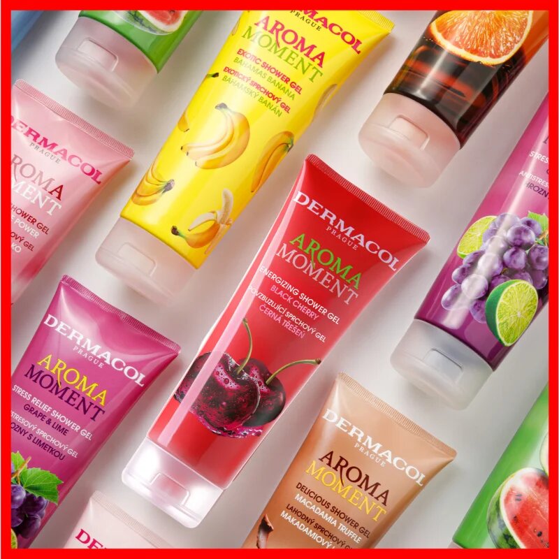 Dermacol Aroma Moment Black Cherry tusfürdő gél 250 ml