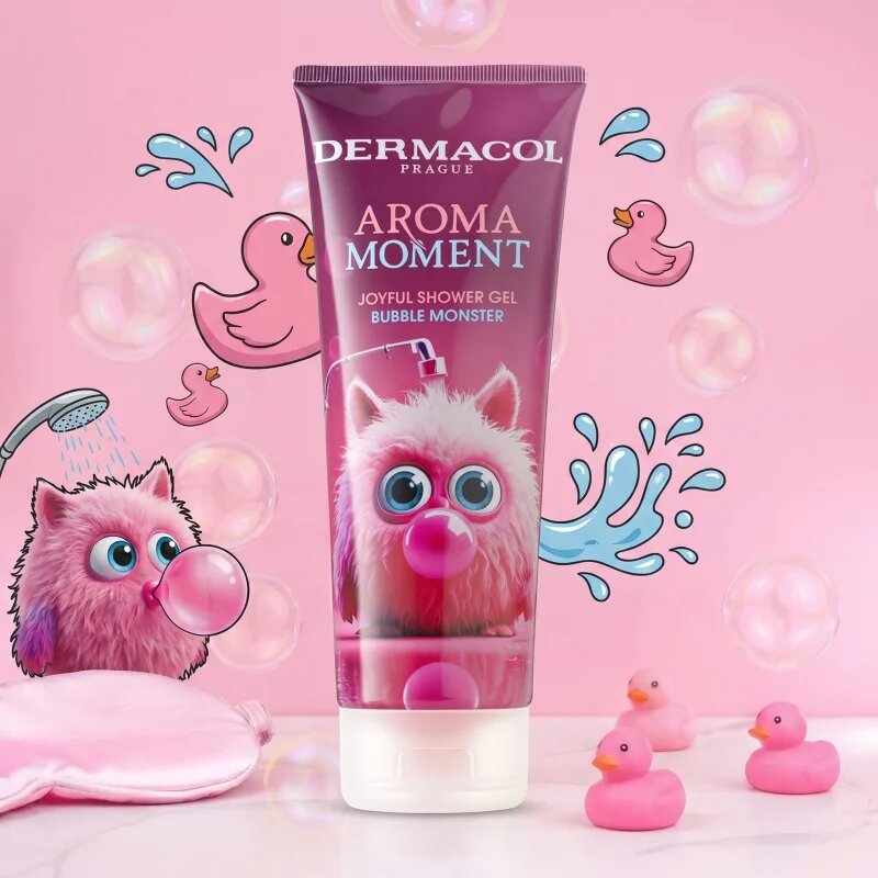 Dermacol Aroma Moment Bubble Monster tusfürdő gél gyermekeknek 250 ml