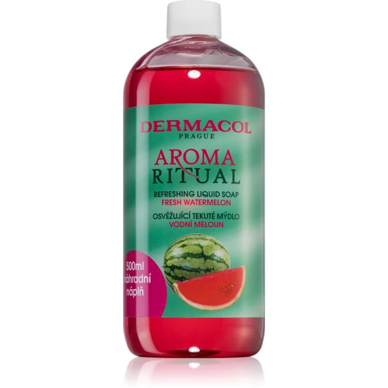 Dermacol Aroma Moment Fresh Watermelon folyékony szappan utántöltő 500 ml