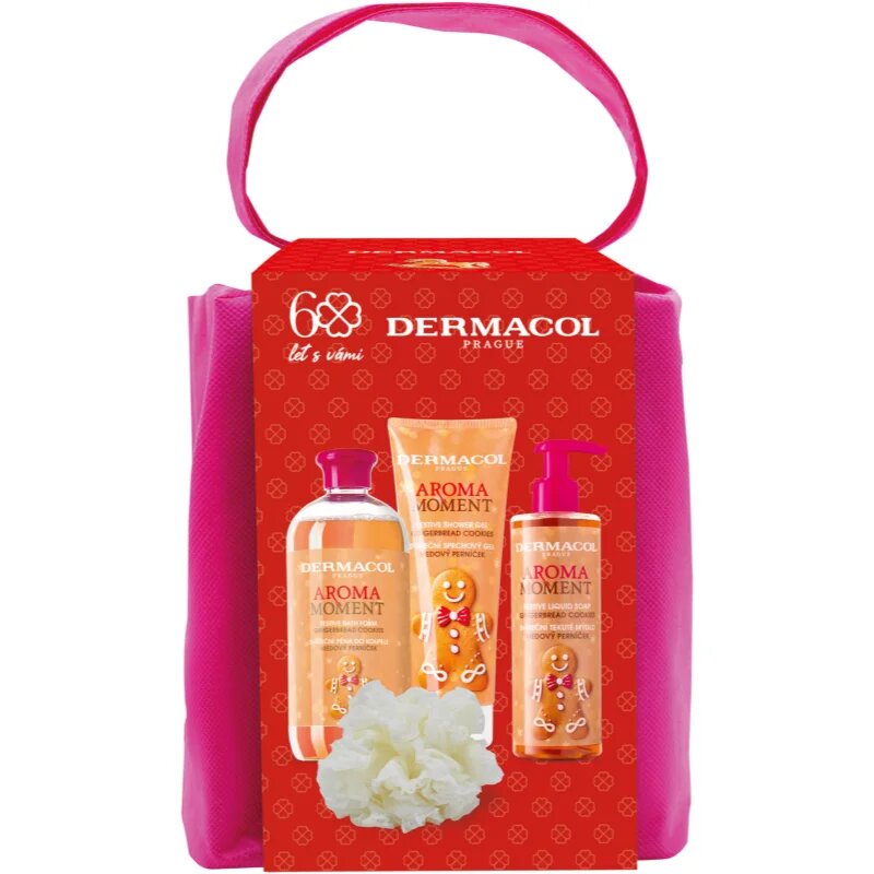 Dermacol Aroma Moment Gingerbread Cookies ajándékszett karácsonyi stílusú