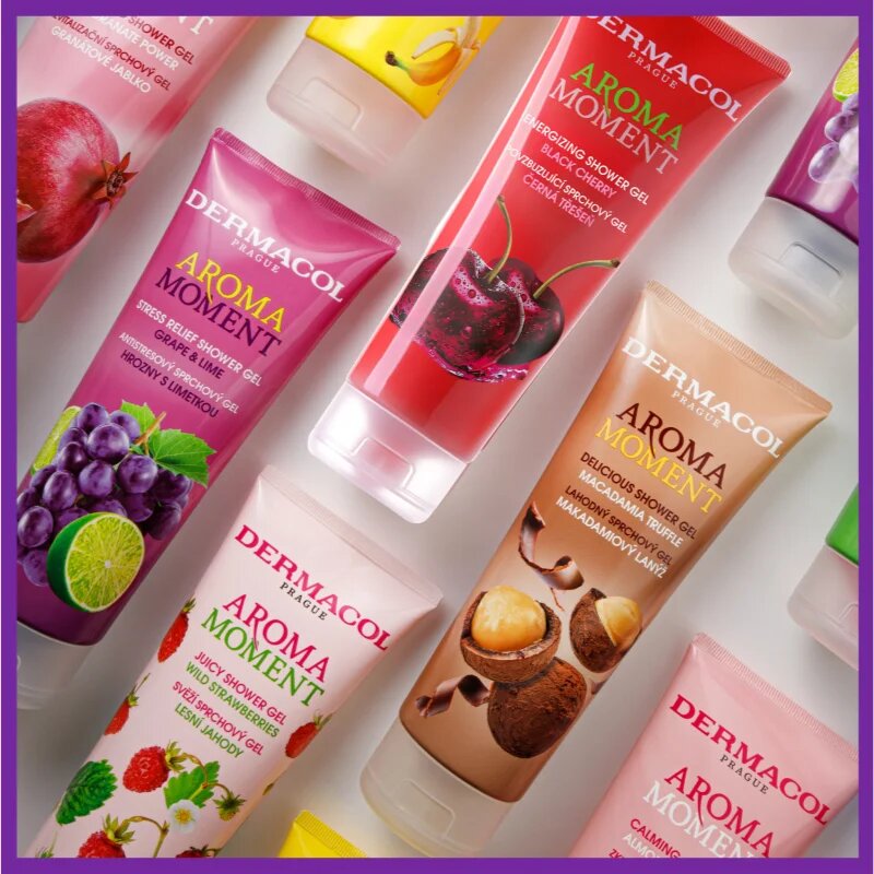 Dermacol Aroma Moment Grape & Lime antistressz kézkrém 100 ml