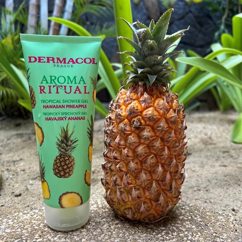 Dermacol Aroma Moment Hawaiian Pineapple trópusi tussoló gél 250 ml