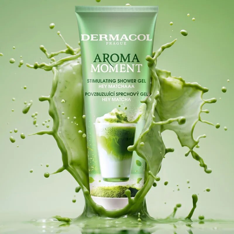 Dermacol Aroma Moment Hey Matcha tusfürdő gél 250 ml