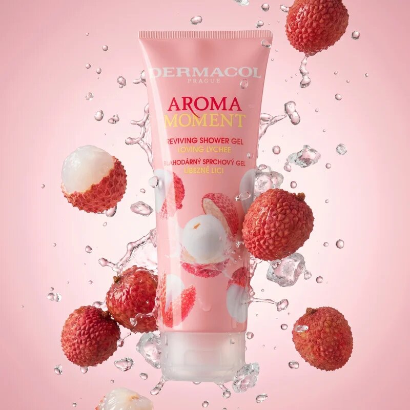 Dermacol Aroma Moment Loving Lychee tusfürdő gél 250 ml