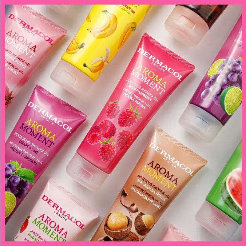 Dermacol Aroma Moment Wild Raspberry bódító illatú tusfürdő 250 ml