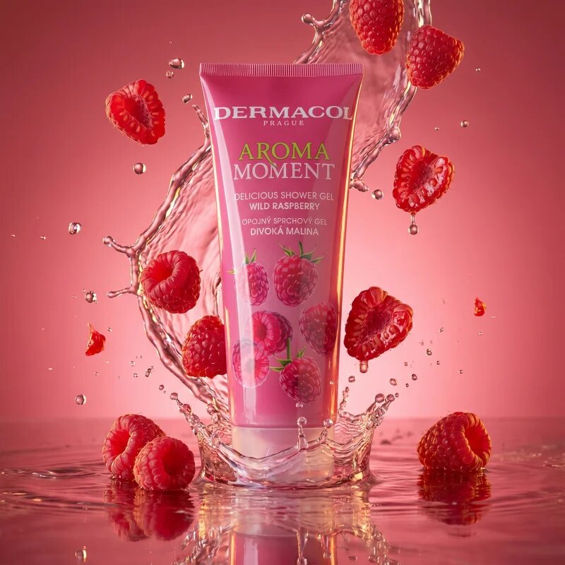 Dermacol Aroma Moment Wild Raspberry bódító illatú tusfürdő 250 ml