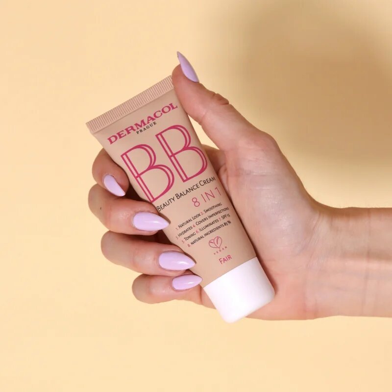 Dermacol Beauty Balance hidratáló hatású BB krém SPF 15 N.1 Fair 30 ml