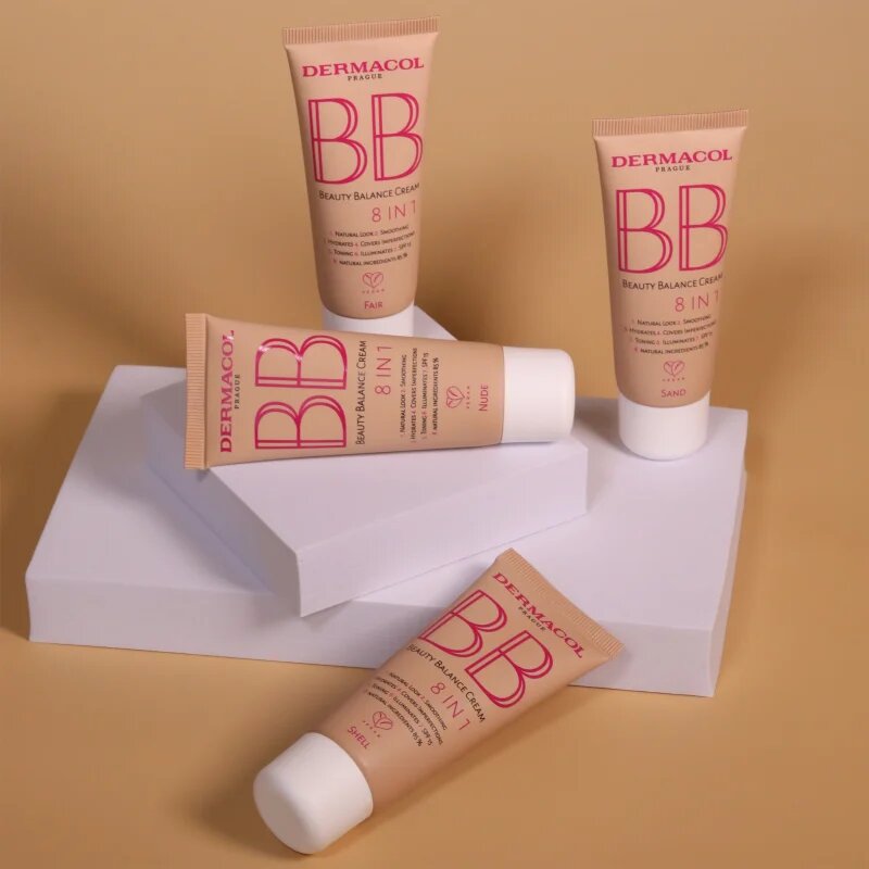 Dermacol Beauty Balance hidratáló hatású BB krém SPF 15 N.1 Fair 30 ml