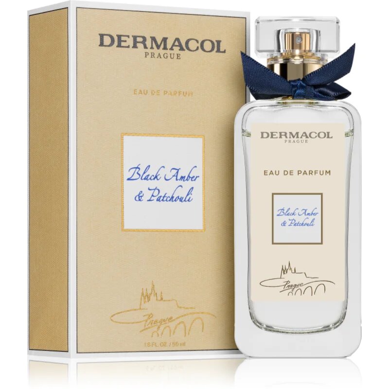 Dermacol Black Amber & Patchouli Eau de Parfum unisex 50 ml