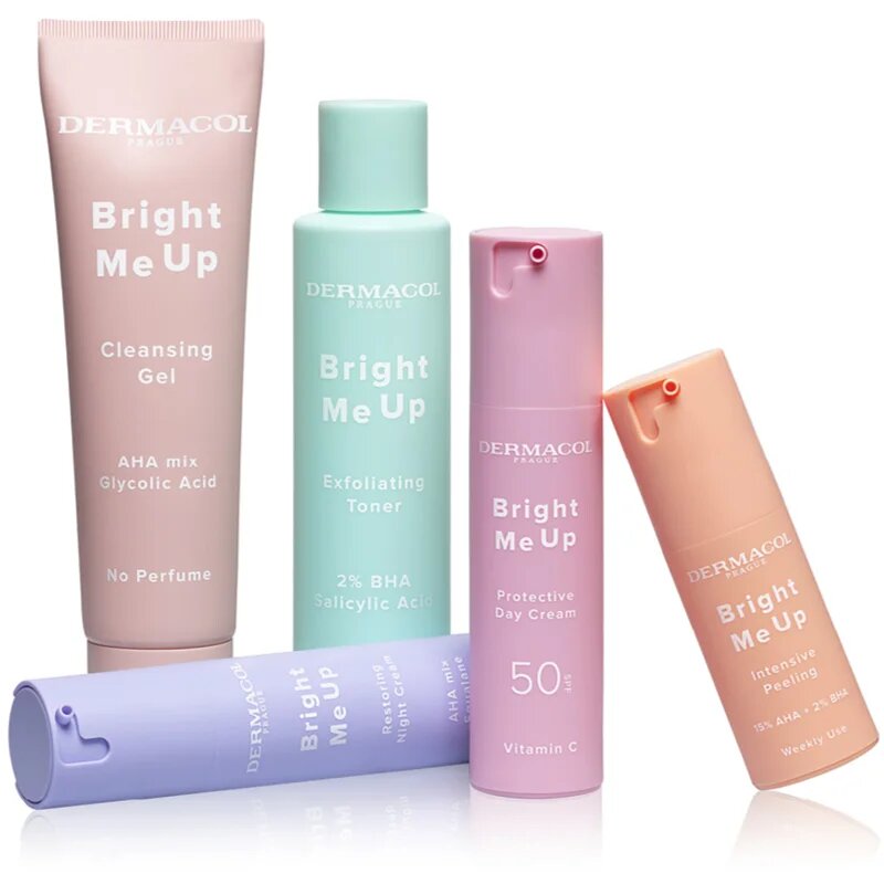 Dermacol Bright Me Up Intensive Peeling intenzív peeling A.H.A.-val (Alpha Hydroxy Acids) 30 ml
