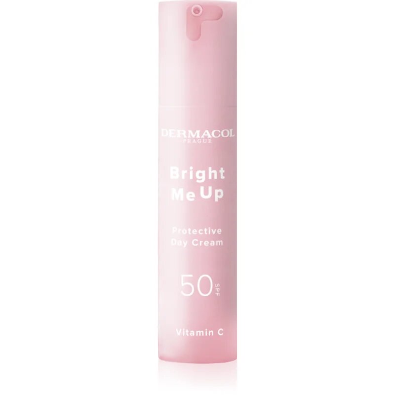 Dermacol Bright Me Up Protective Day Cream nappali védőkrém C vitamin SPF 50 50 ml