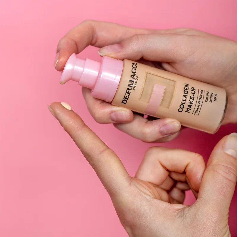 Dermacol Collagen bőrsimító hatású hidratáló alapozó árnyalat 3.0 Nude 20 ml