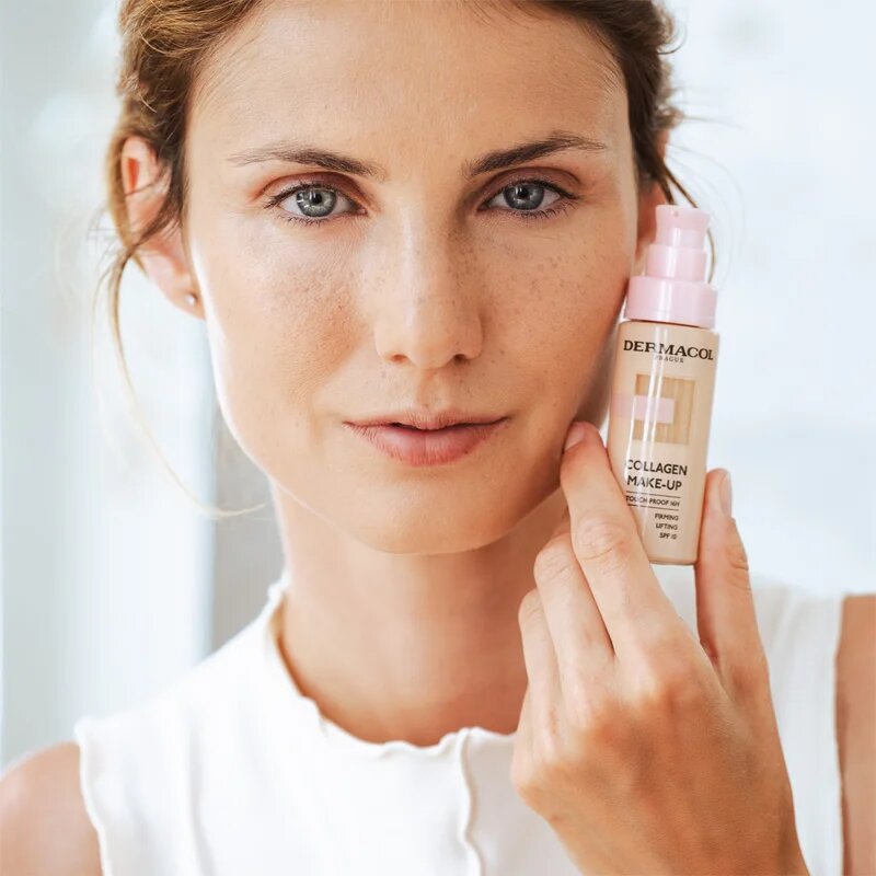 Dermacol Collagen bőrsimító hatású hidratáló alapozó árnyalat 3.0 Nude 20 ml