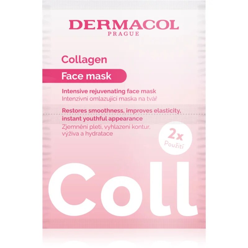 Dermacol Collagen fiatalító maszk 2x8 g