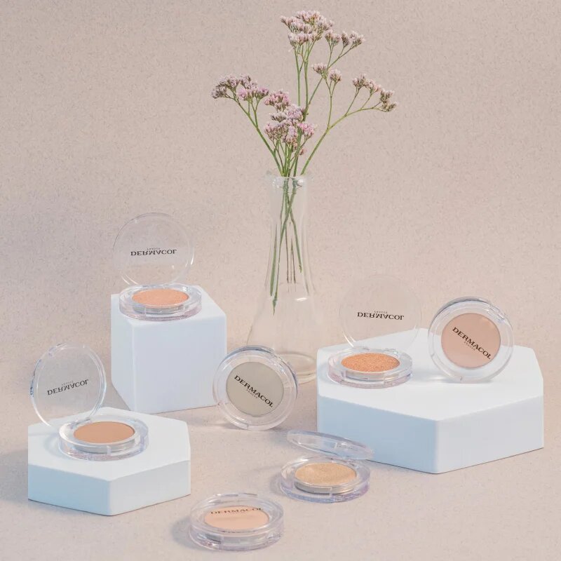 Dermacol Compact Mono Szemhéjfesték a Wet & Dry alkalmazáshoz árnyalat 03 Rosé 2 g