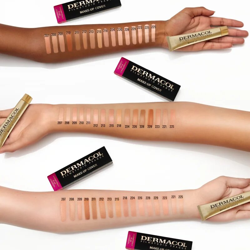 Dermacol Cover rendkívül jól fedő alapozó SPF 30 árnyalat 207 30 g