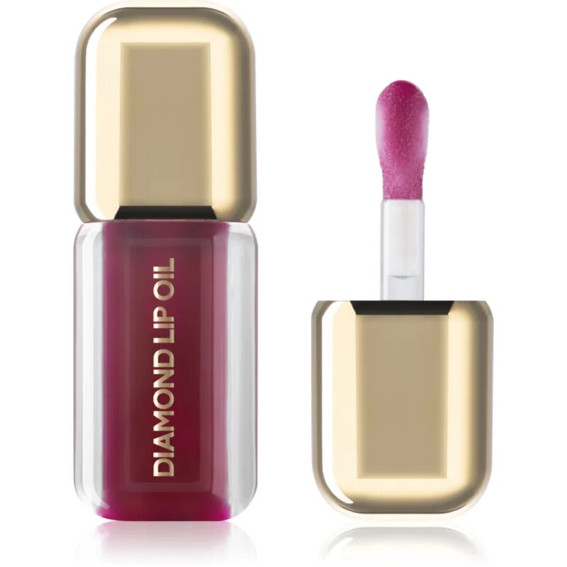 Dermacol Diamond Lip Oil tonizáló olaj az ajkakra nagyobbító hatás árnyalat 06 Berry Bloom 4 ml