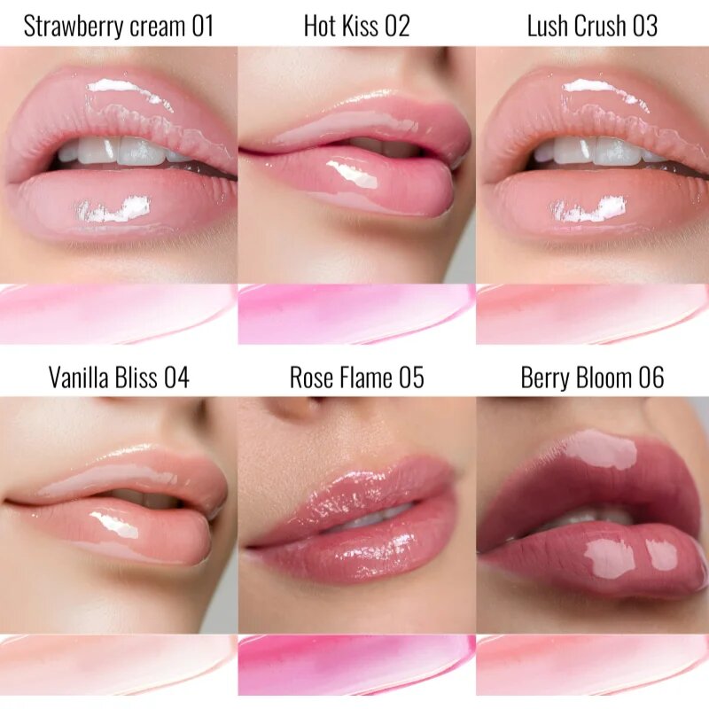 Dermacol Diamond Lip Oil tonizáló olaj az ajkakra nagyobbító hatás árnyalat 06 Berry Bloom 4 ml