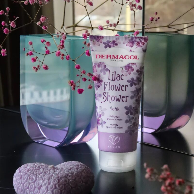 Dermacol Flower Care Lilac krémtusfürdő 200 ml