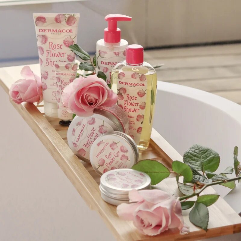 Dermacol Flower Care Rose krémtusfürdő 200 ml
