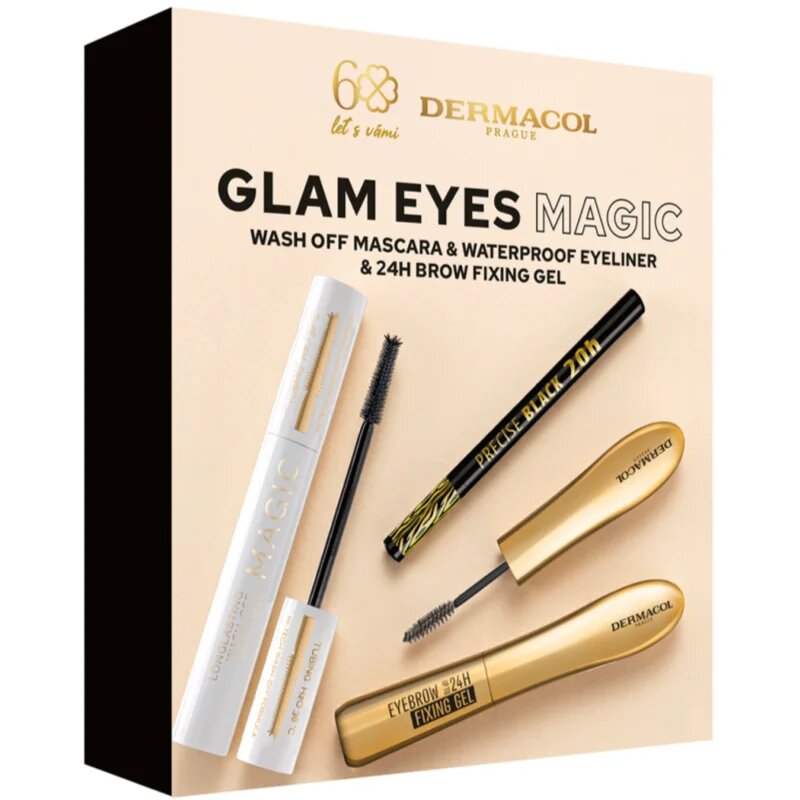 Dermacol Glam Eyes Magic ajándékszett szem és szemöldök számára