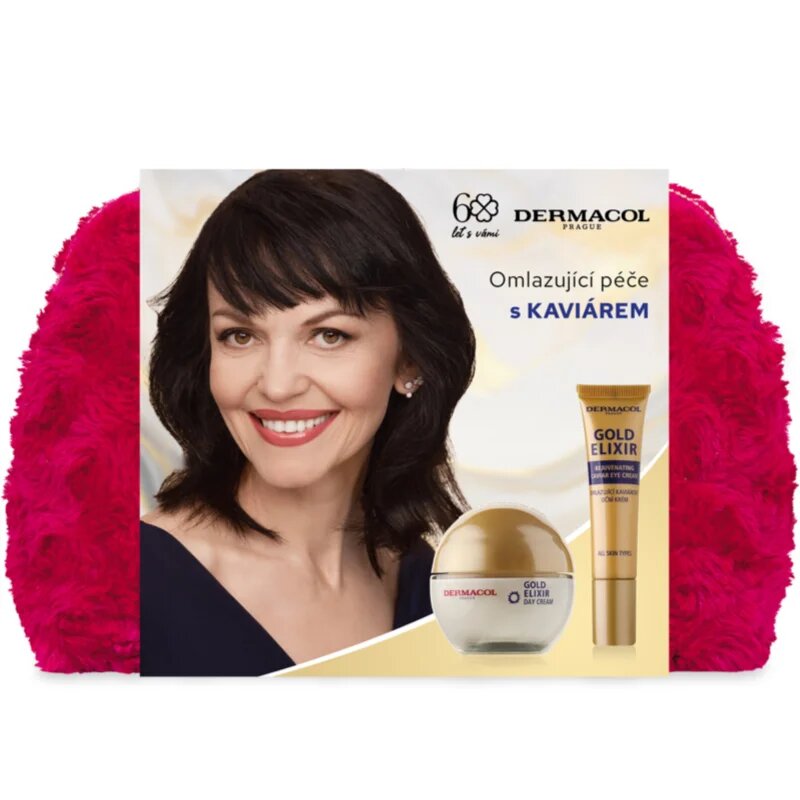 Dermacol Gold Elixir ajándékszett a bőr fiatalításáért