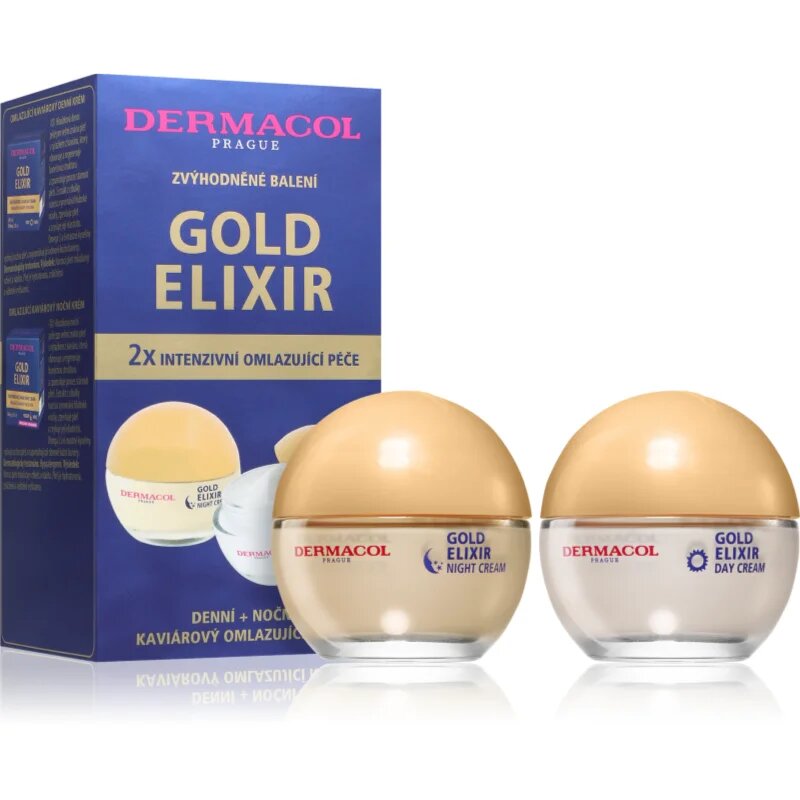 Dermacol Gold Elixir fiatalító krém duo