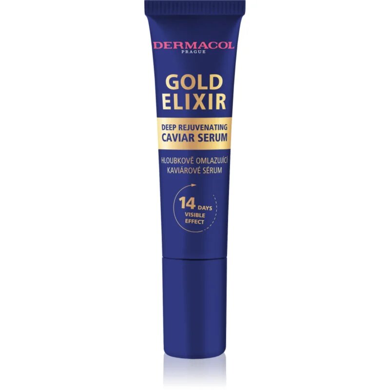 Dermacol Gold Elixir megújító szérum kaviárral 12 ml