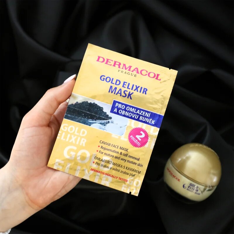 Dermacol Gold Elixir nappali fiatalító krém kaviárral 50 ml