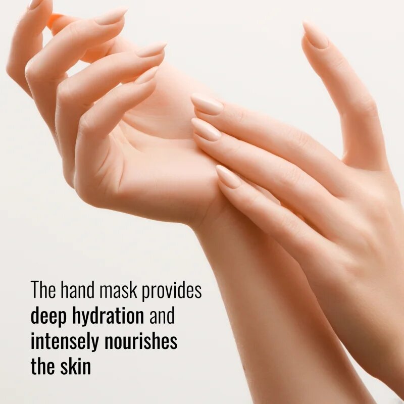 Dermacol Hand Mask Hydrating & Smoothing kesztyű hidratáló hatással 1 pár