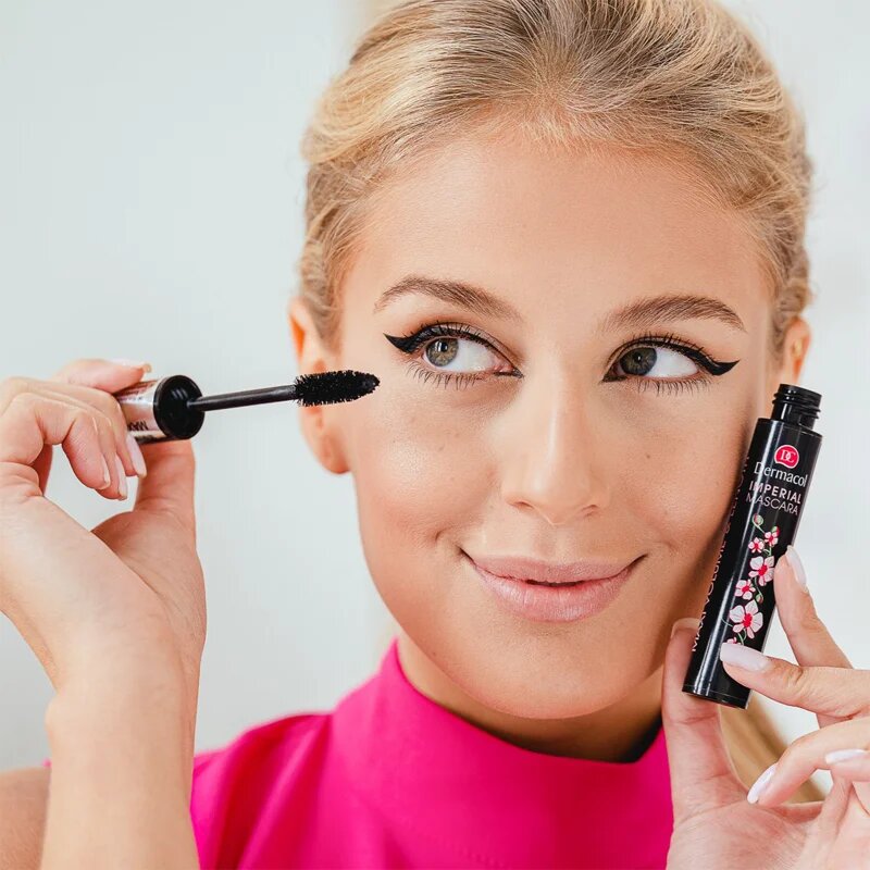 Dermacol Imperial Maxi Volume & Length hosszabbító szempillaspirál Black 13 ml