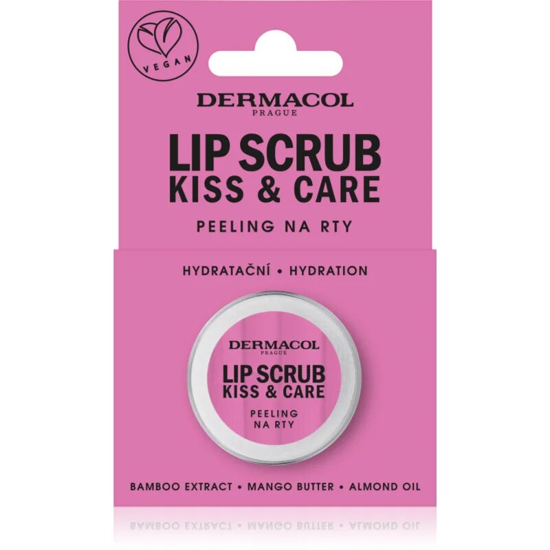 Dermacol Kiss & Care szájpeeling bambusz illatok Red Fruit 12 ml