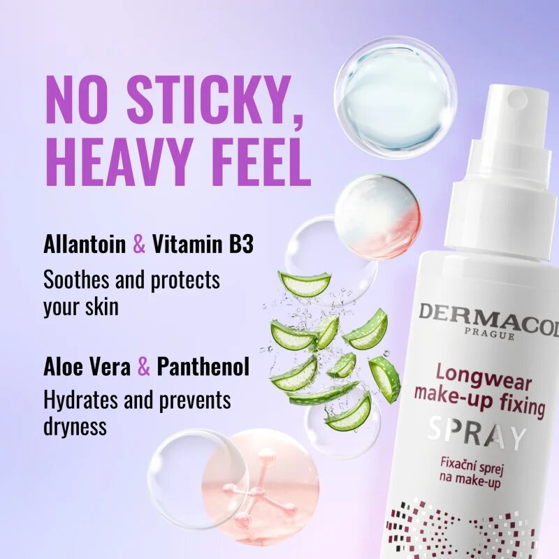 Dermacol Longwear Make-up Fixing Spray sminkfixáló spray 100 ml