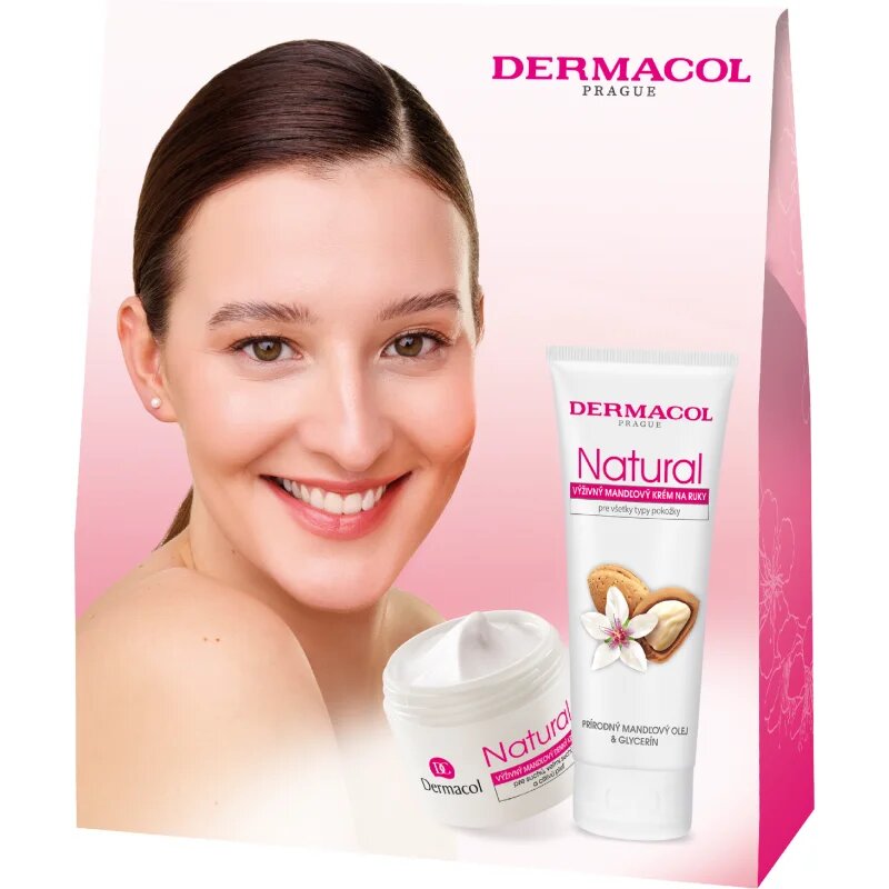Dermacol Natural ajándékszett mandulaolajjal