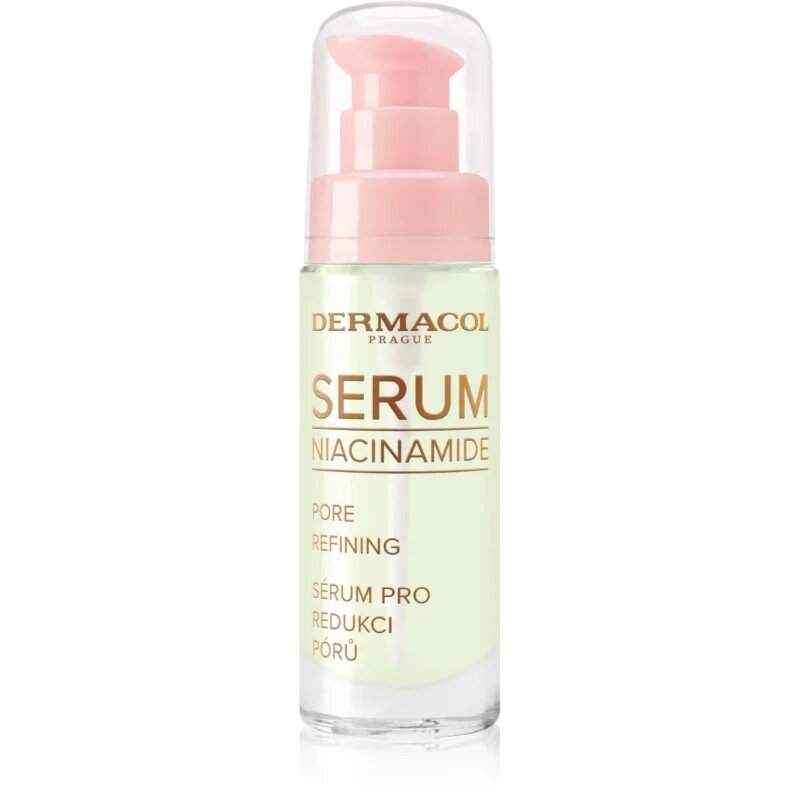 Dermacol Niacinamide Serum pórusösszehúzó szérum a fekete pontok eltávolítására 30 ml