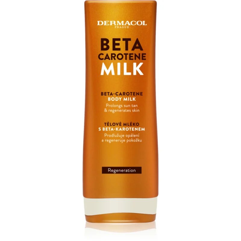Dermacol Sun Beta Carotene testápoló tej a napbarnítottság meghosszabbítására 200 ml